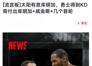 华体会官网-威少加盟勇士，合同金额曝光，库里表示欢迎的简单介绍