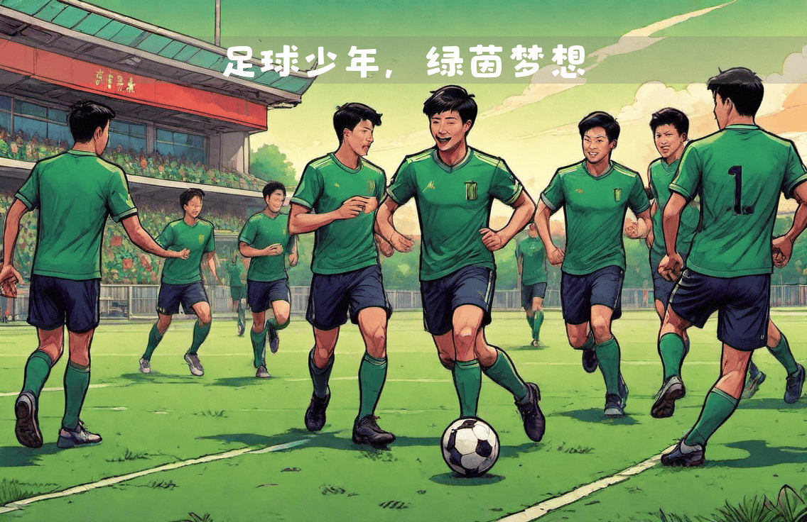 青春活力的足球狂欢，点燃热血的青春